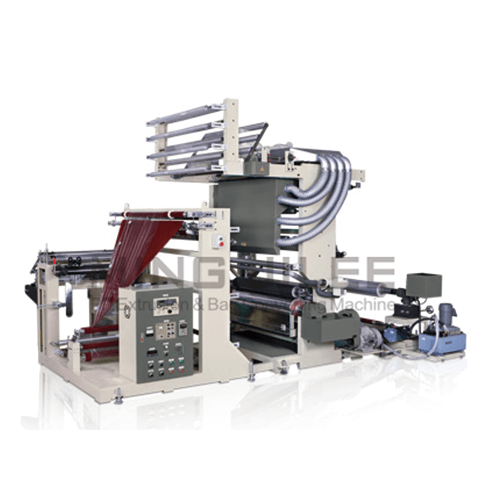 Machine d'impression par rotogravure à 1 couleur pliante en sandwich
