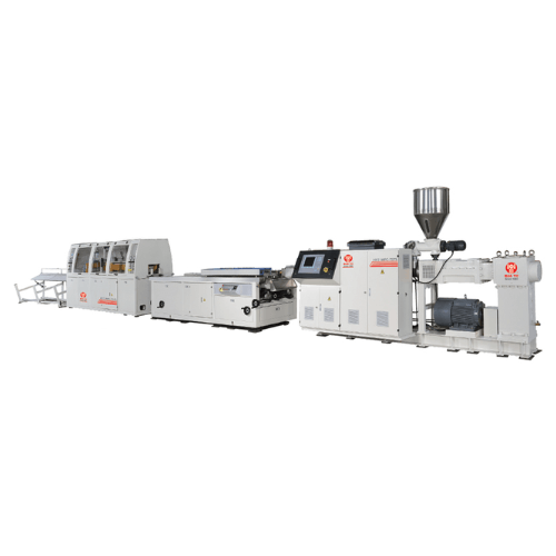 Repet bois WPC profil ligne d'extrusion