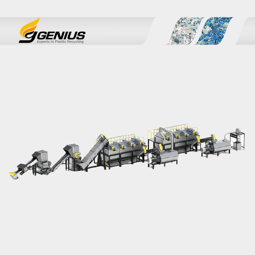 Usine de lavage rigide en plastique