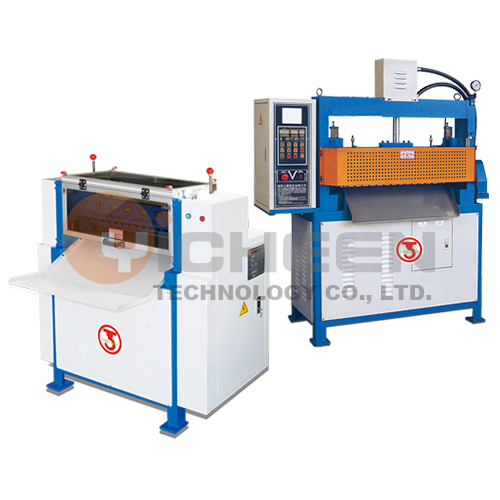 Machine de découpe de feuille de type économique