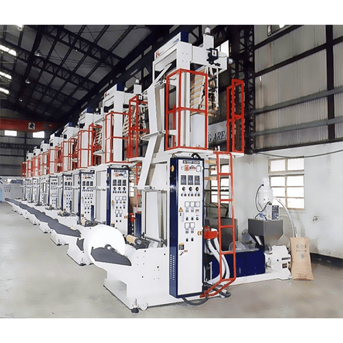 Ligne économique de film de HDPE / LDPE de la TYPE E-Type à haute vitesse