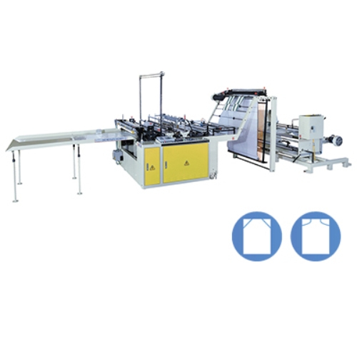 Machine de fabrication de sacs à linge à bandoulière inclinée à grande vitesse avec commande de servomoteur Modèle : CWA+S-SV